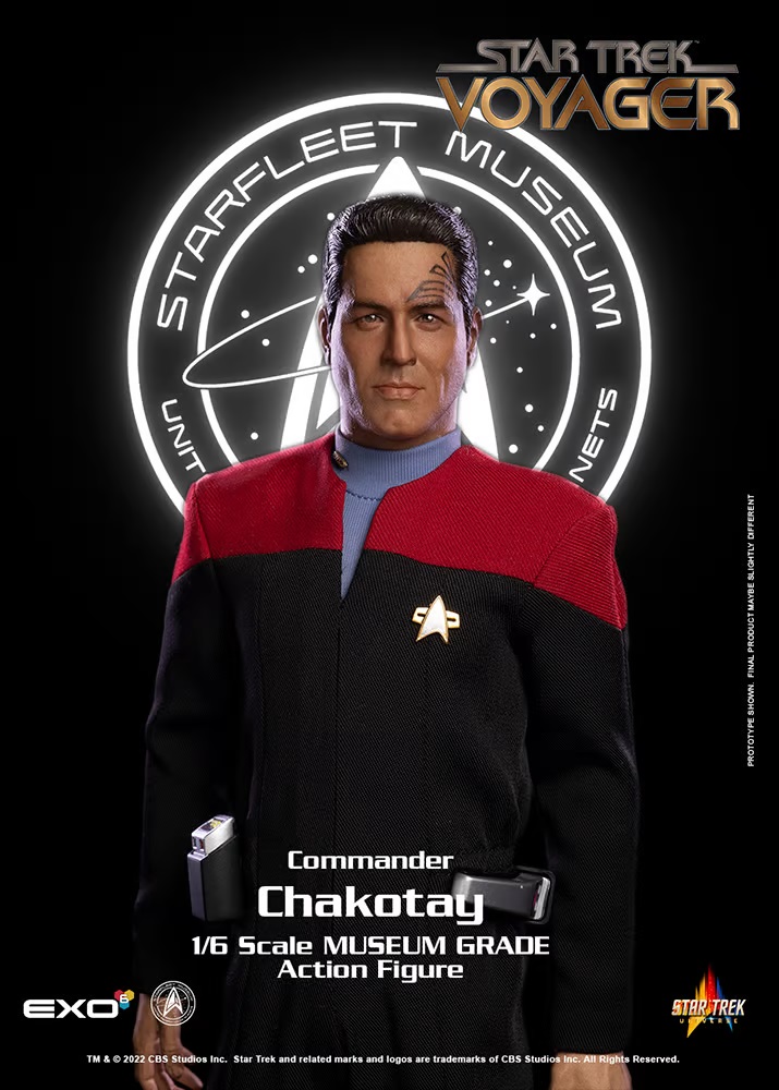 Pre-Order EXO-6 Star Trek Voyager Commander Chakotay Sixth Scale Figure